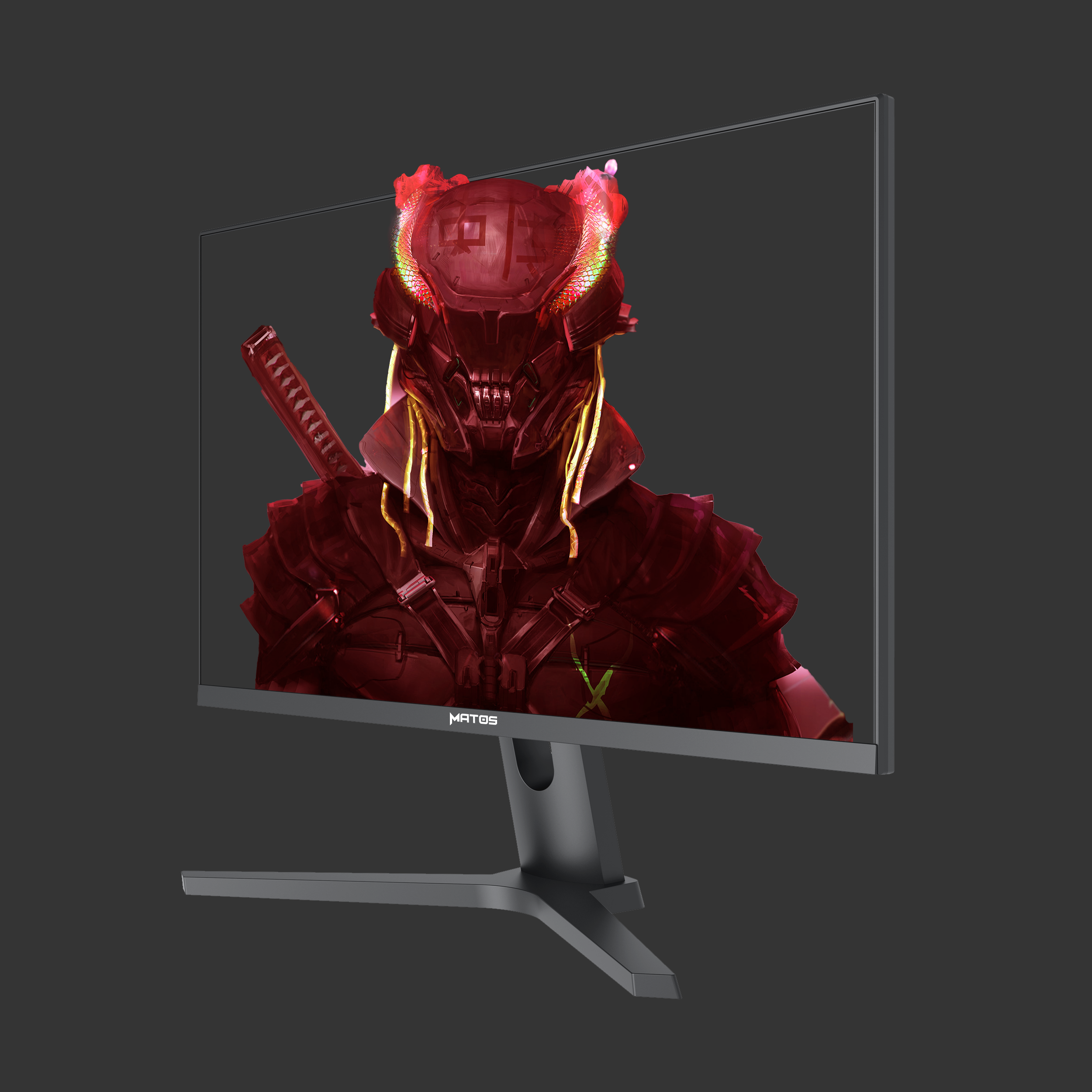 MONITEUR MATOS MSG238 CHALLENGER 180HZ IPS 24 POUCE BLACK FHD CONSOLE UPSCALING 2K 60HZ